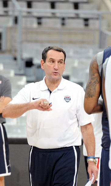 Basketball World Cup is a big deal, says U.S. coach Mike Krzyzewski